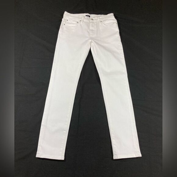 J.Crew Factory Men’s 29x32 White Slim Flex Jeans Straight Leg Preppy Casual - Picture 2 of 12